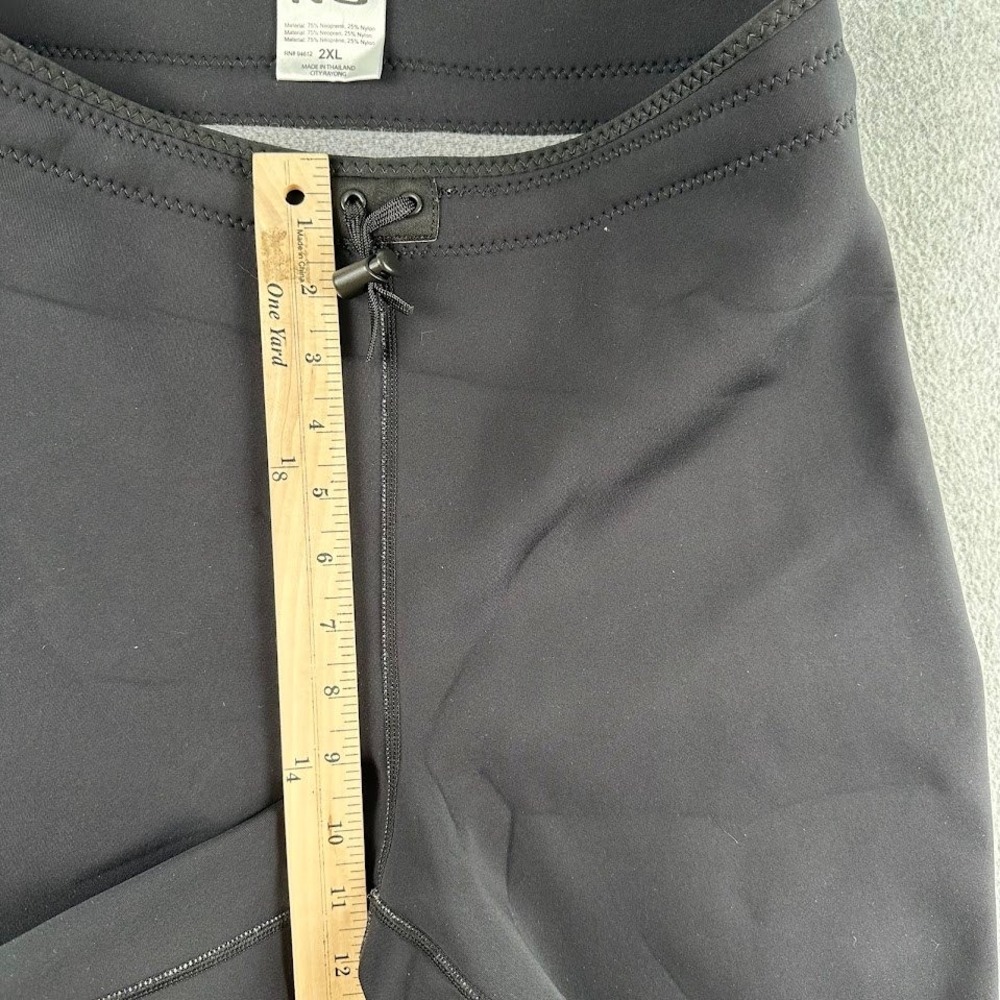 NRS Mens HydroSkin 1.5 Neoprene Wetsuit Shorts Black 2XL 15043.01 Kayak Surf - Picture 10 of 12